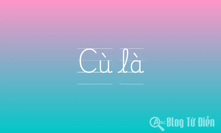 Cù là