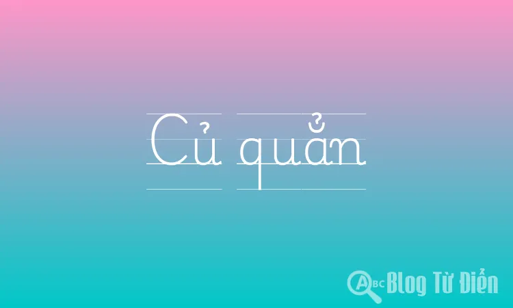 Củ quẳn
