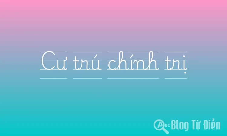 Cư trú chính trị