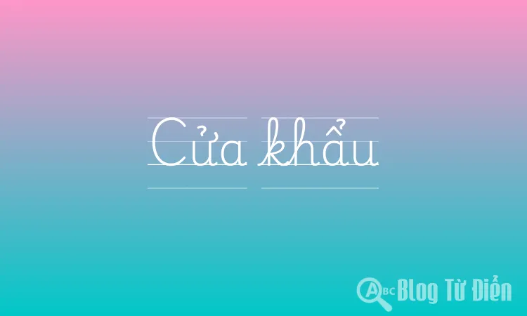 Cửa khẩu