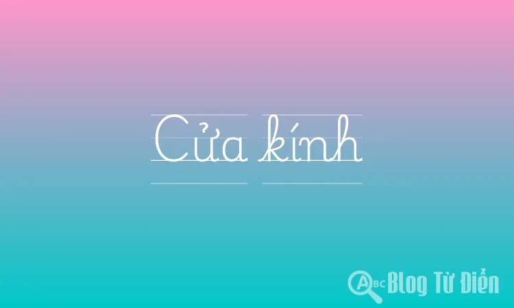 Cửa kính