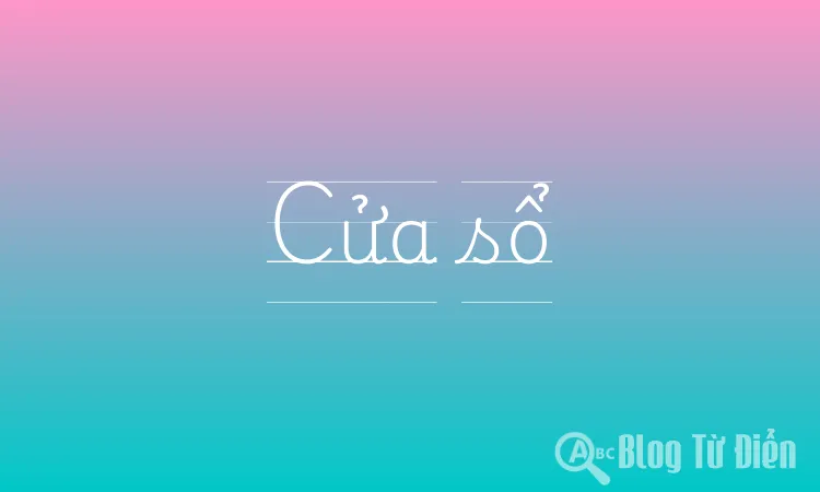 Cửa sổ