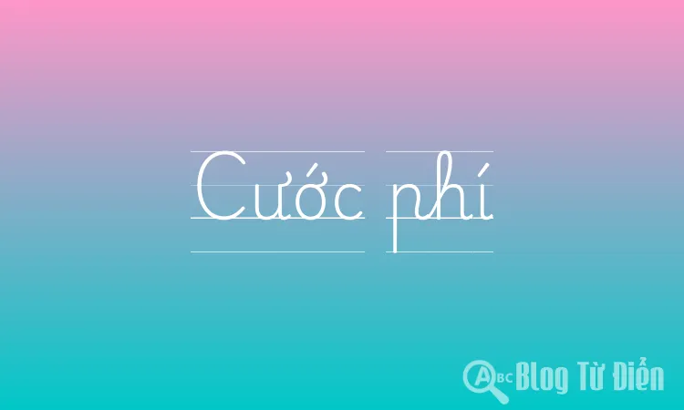Cước phí