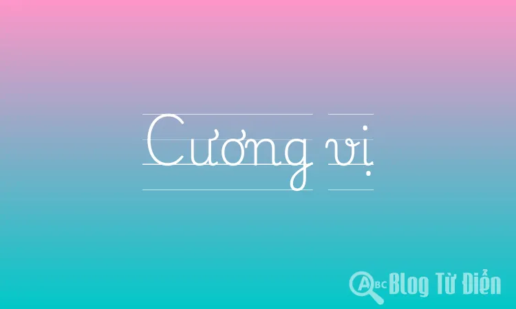 Cương vị