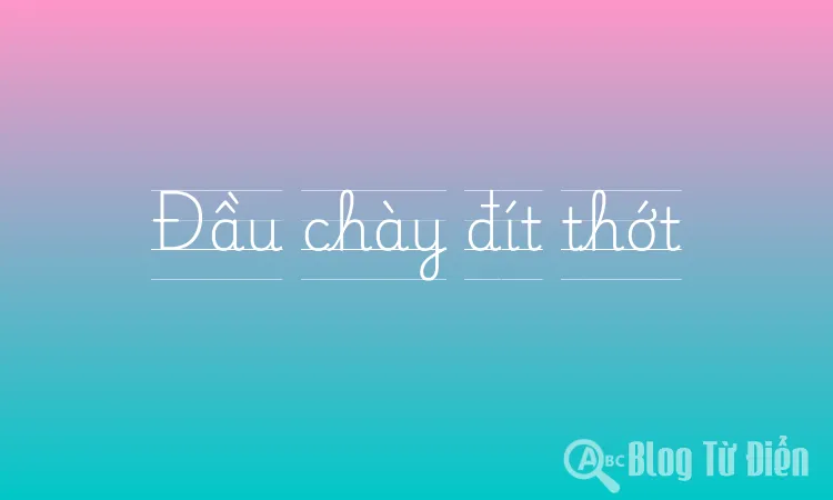 Đầu chày đít thớt
