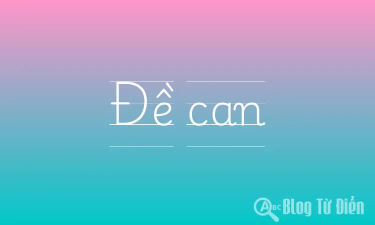 Đề can
