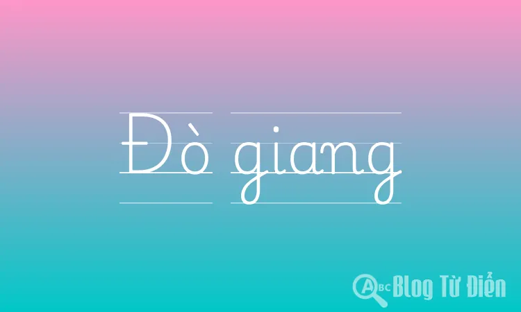 Đò giang