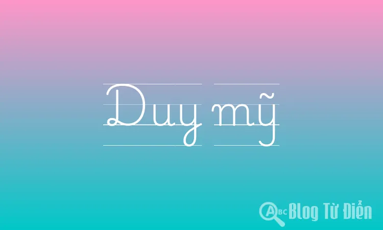 Duy mỹ