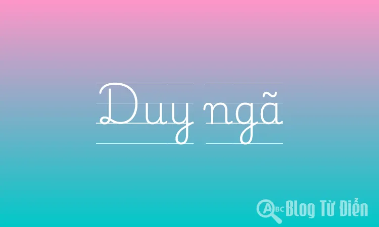 Duy ngã