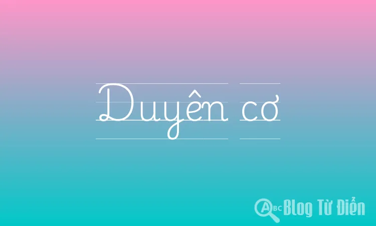 Duyên cơ