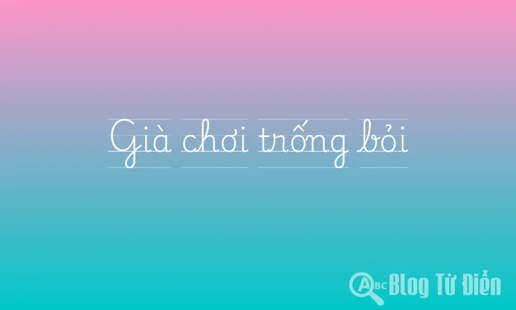 Già chơi trống bỏi