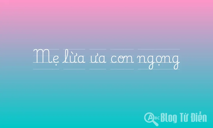 Mẹ lừa ưa con ngọng