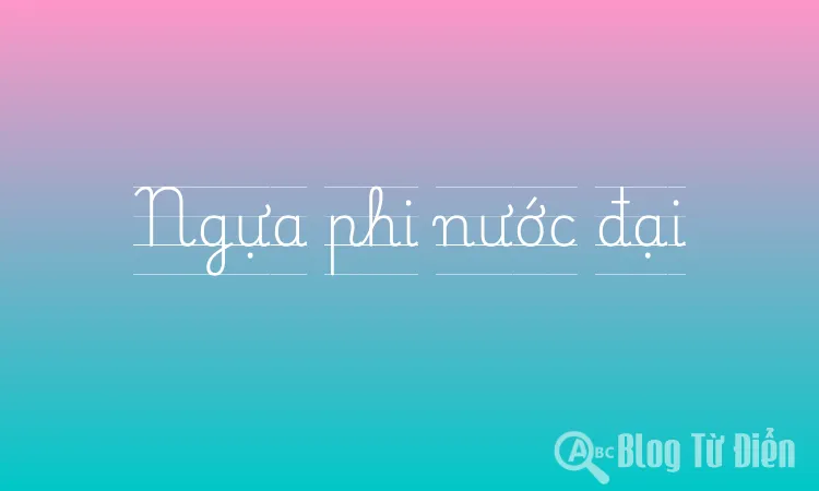 Ngựa phi nước đại