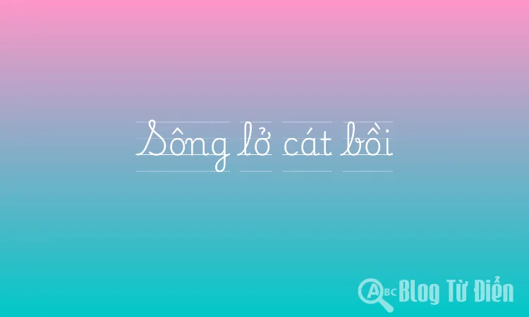 Sông lở cát bồi