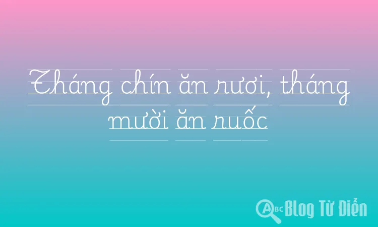 Tháng chín ăn rươi, tháng mười ăn ruốc