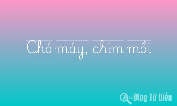 Chó máy, chim mồi