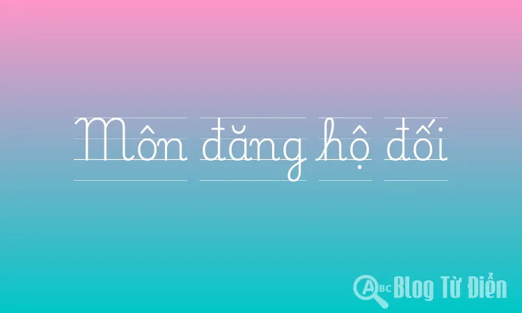 Môn đăng hộ đối