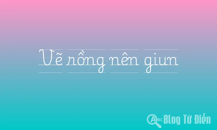 Vẽ rồng nên giun