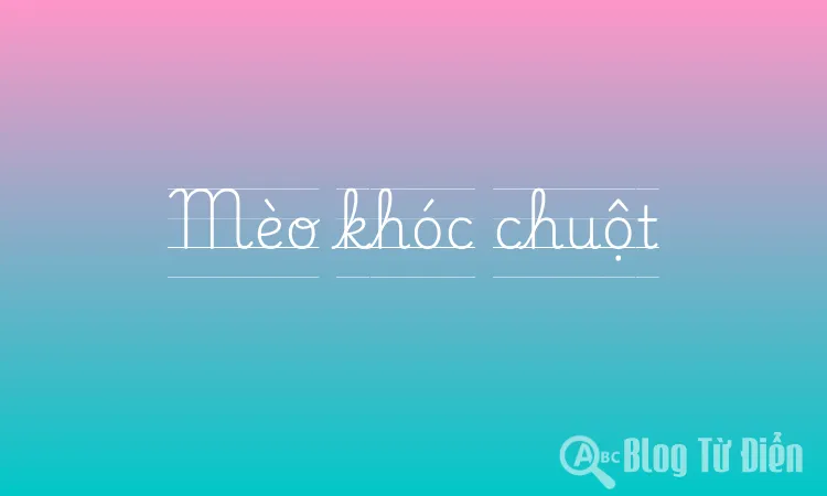Mèo khóc chuột