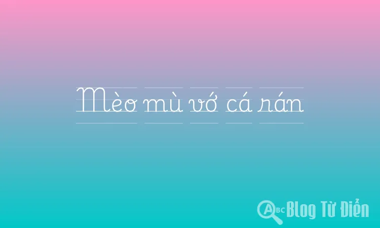 Mèo mù vớ cá rán